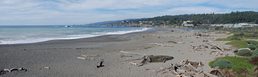 Gualala Point Regional Park beach, Sonoma County, California