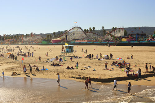 Santa Cruz  Beach, Santa Cruz County, California