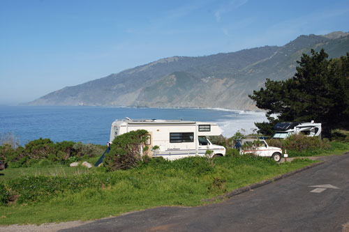 Kirk Creek Campground, southern Big Sur, California