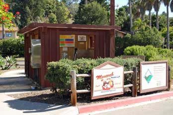 dog wash at Arroyo Burro Beach, Santa Barbara, CA