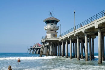 Huntington Beach Pier, Orange County, CA