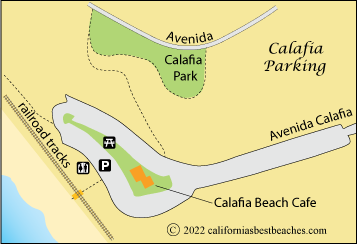 Calafia parking map, San Celemente, Orange County, CA